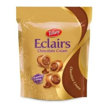Tiffany Eclairs 500Gm-Chocolate Cream, 10 Pieces Per Carton